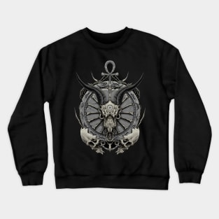 GOAT SKULL Crewneck Sweatshirt